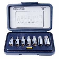 Stanley 7-Piece 1/2'' Drive Hex Bit Socket Set
